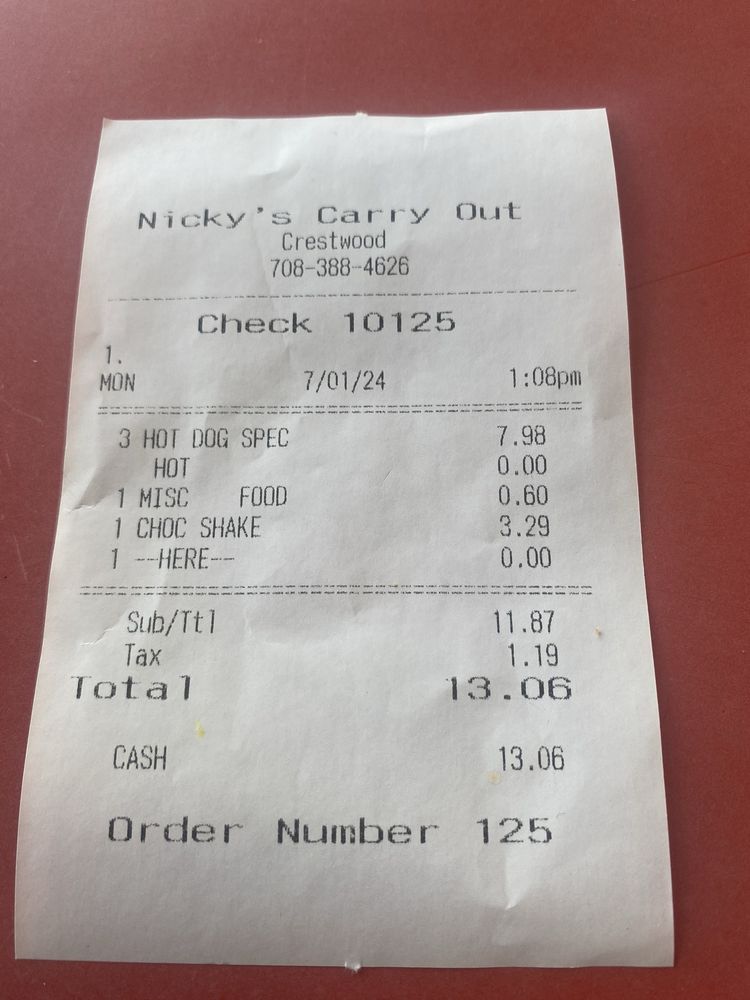 Nicky's Carryout Menu - Image 10